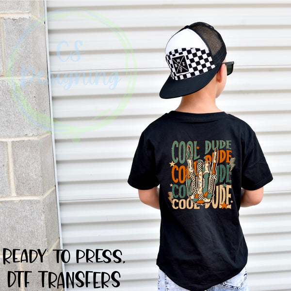 Cool dude DTF Transfer