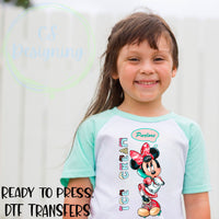 Ice cream mouse DTF Transfer