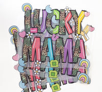 Lucky mama DTF Transfer