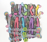 Lucky mama DTF Transfer