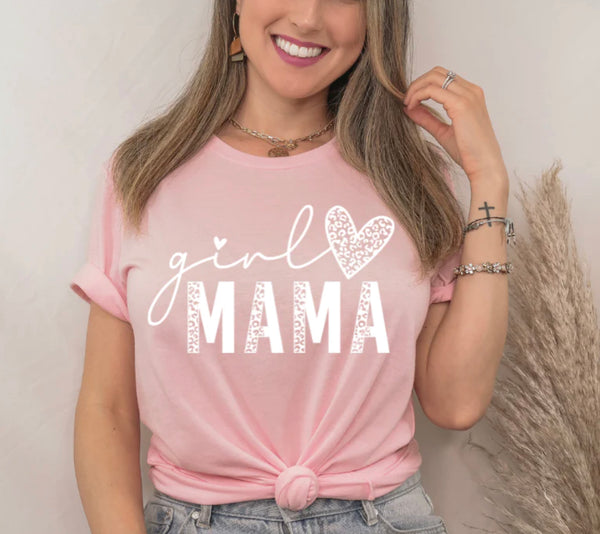 Girl mama Screen Print Transfer