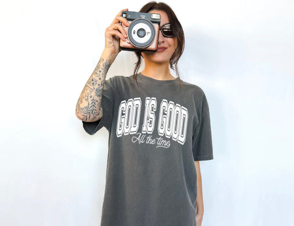 God is good Screen Print Transfer