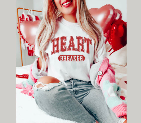 Heart breaker Screen Print Transfer