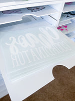 Chaos coordinator Screen Print Transfer