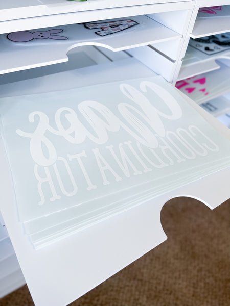 Chaos coordinator Screen Print Transfer