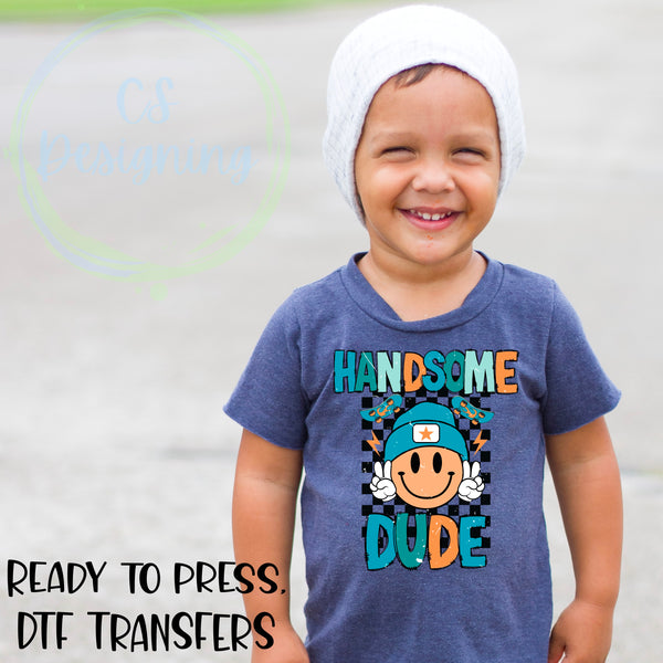 Handsome dude DTF Transfer
