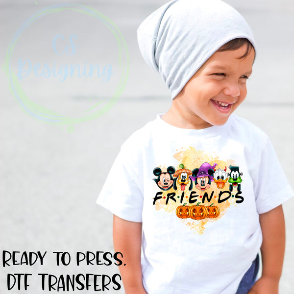 Mouse friends Halloween DTF Transfer