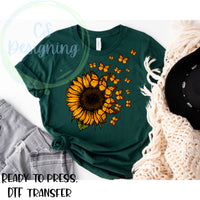 Sunflower DTF Transfer