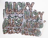 Lucky & Blessed DTF Transfer