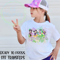 Mardi Gras vibes DTF Transfer