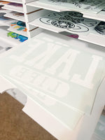 Lake life Screen Print Transfer