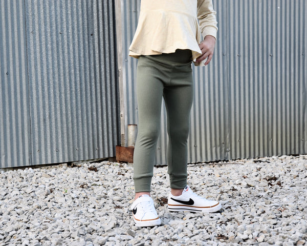 Olive leggings