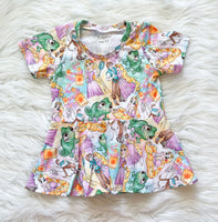 Tower princess peplum (short sleeve)