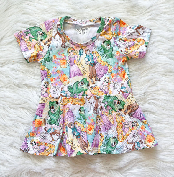 Tower princess peplum (short sleeve)