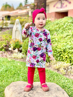 Burgundy Floral