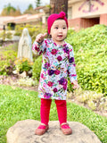 Burgundy Floral