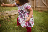 Burgundy Floral