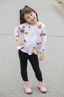 Donut Peplum - long sleeves (multiple sizes)