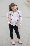 Donut Peplum - long sleeves (multiple sizes)