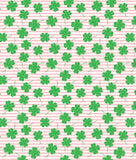 Sparkly Shamrocks on Pink